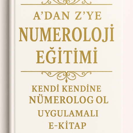 A’DAN Z’YE NUMEROLOJİ – UYGULAMALI E-KİTAP