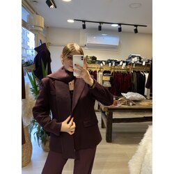 Şal detaylı ceket