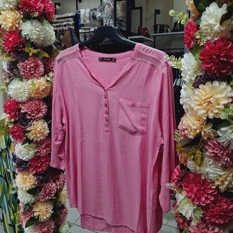 Kapri Kol Pembe Bluz