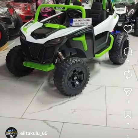 24 volt iki kişilik Utv 