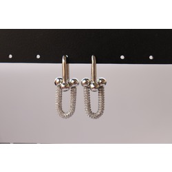 Silver Tiffany Küpe