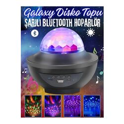 Disko Topu Şarjlı Hoparlörlü