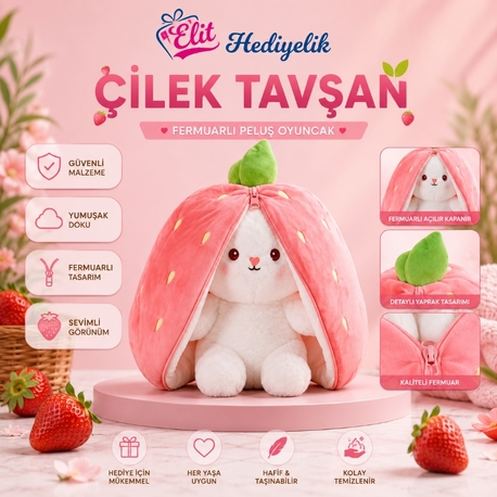 Çilekli Tavşan Ayıcık
