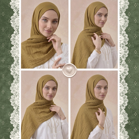 Aya şal•Bronz renk