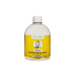 premium saf doğal ölmez çiçek suyu 500ml kapaklı pet şişe 