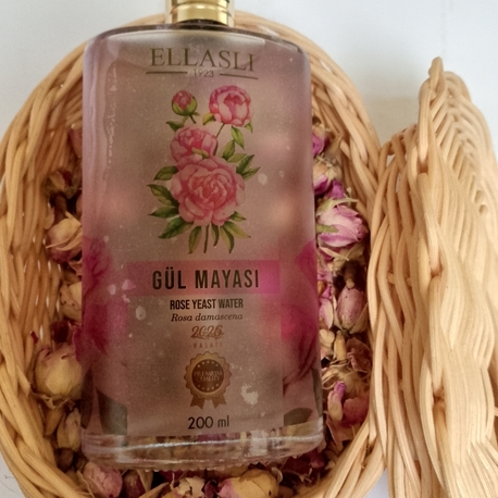 200ml Gül Mayası cam şişe
