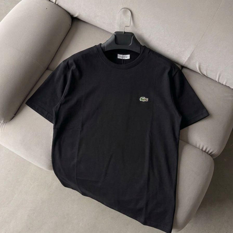 LACOSTE Basic Siyah T-Shirt