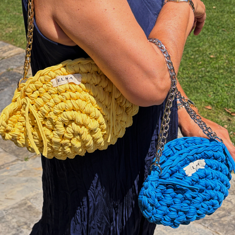 Pearla Blue Bag