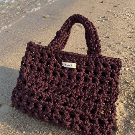     Dark Chocolate Beach Bag
