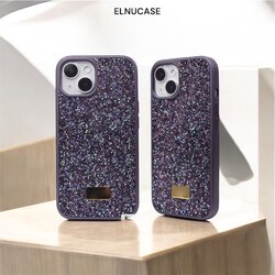 Mor Swarovski Taşlı Kılıf