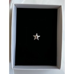 gümüş yıldız charm