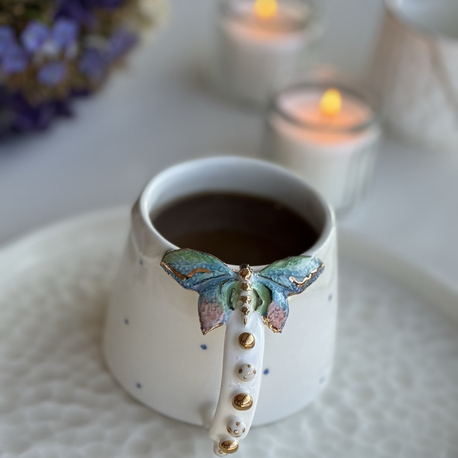 Kelebekli mug