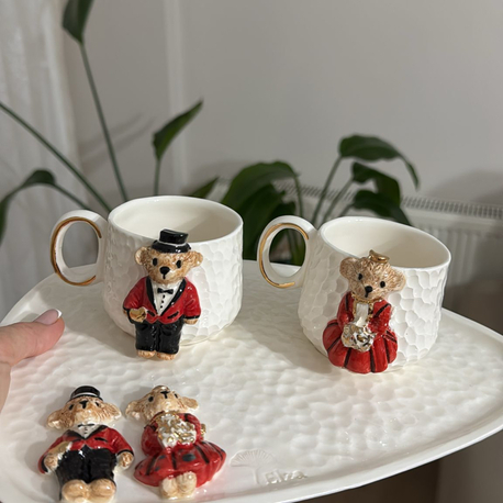 Kırmızı Teddy set