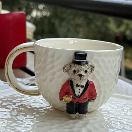 Teddy kırmızı mug