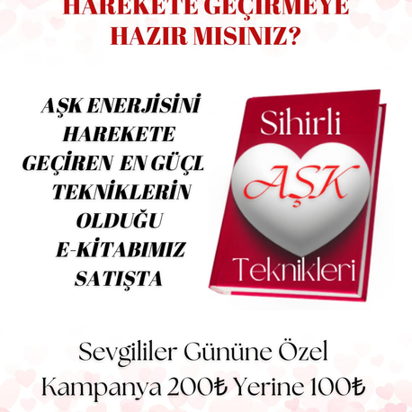 Sihirli Aşk Teknikleri E-Kitabı(Fiziki Kitap Değildir)