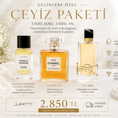 ÇEYİZ PAKETİ - Sınırlı Stok
