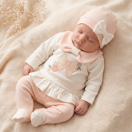 Petite Ceremony Apricot Hastane Çıkış Setleri