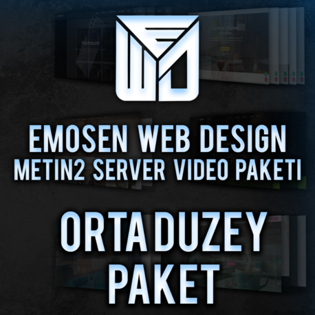 Emosen Design Metin2 Server Video Paketi (Orta Düzey Paket)