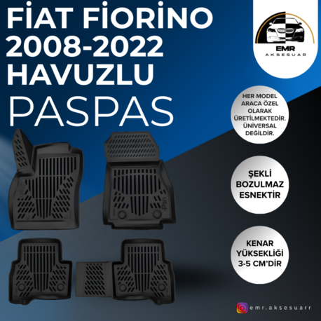FİAT FİORİNO 2008-2022 HAVUZLU PASPAS