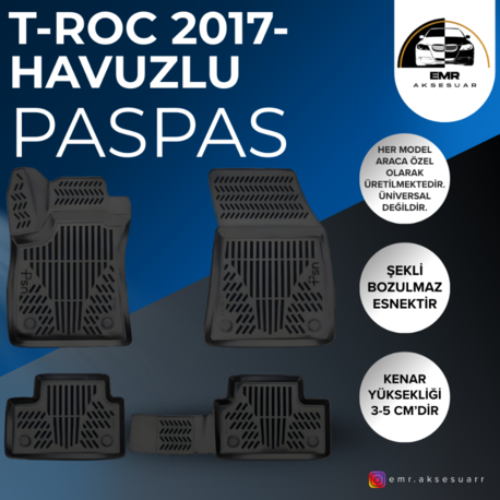 T-ROC 2017-  HAVUZLU PASPAS