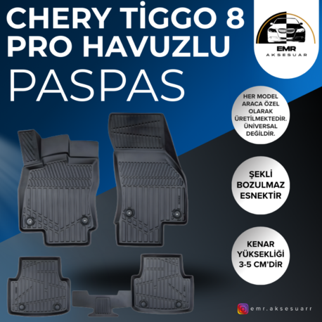 CHERY TİGGO 8 PRO 2022 - HAVUZLU PASPAS