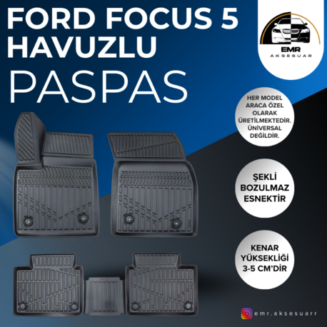 FORD FOCUS 5 2019- HAVUZLU PASPAS