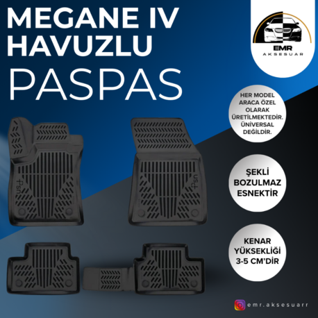 MEGANE IV 2016-  HAVUZLU PASPAS