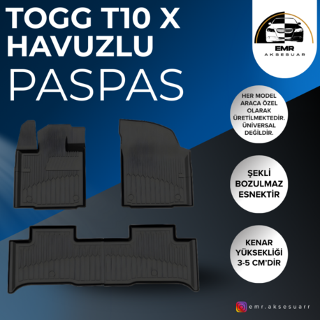 TOGG T10 X 2023- HAVUZLU PASPAS