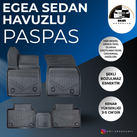 FİAT EGEA SEDAN 2015- HAVUZLU PASPAS