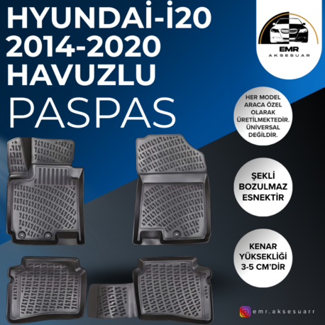HYUNDAİ İ20 2014-2020 HAVUZLU PASPAS