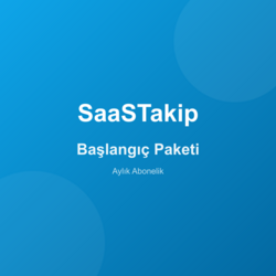 SaaSTakip Başlangıç Paketi - Aylık