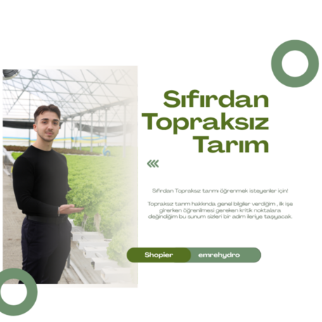 Sıfırdan Topraksız Tarım..