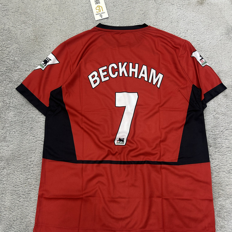 Beckham Manchester Utd retro