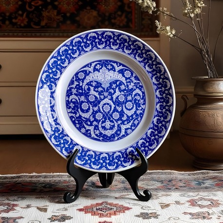 Perforated Stencil 40 cm. - Baba Nakkaş Classic Iznik 15th century Lotus Hatayi Motif