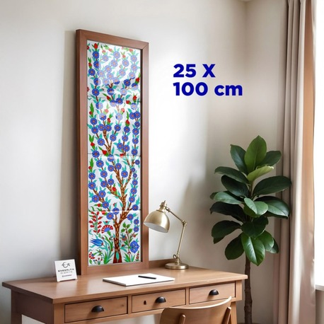 Perforated Stencil 25x100 cm. MAXI SIZE - Tree of Life Tile Pattern