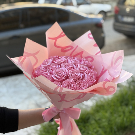 Pembe Çiçek Buketi