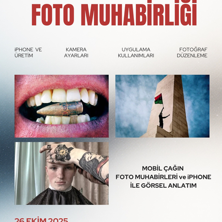 iPhone ile Foto Muhabirliği Atölyesi