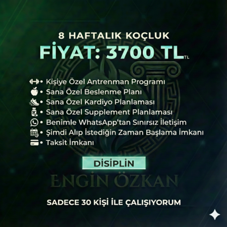 8 HAFTALIK PAKET