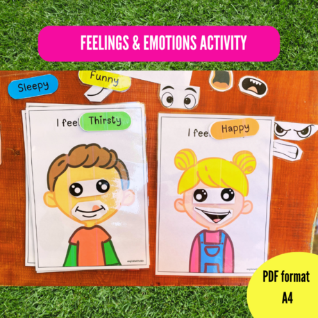 Feelings & Emotions Activity – Duygular & Hisler Seti