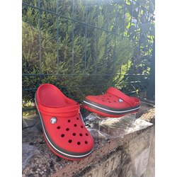 CROCS KIRMIZI~GRİ 