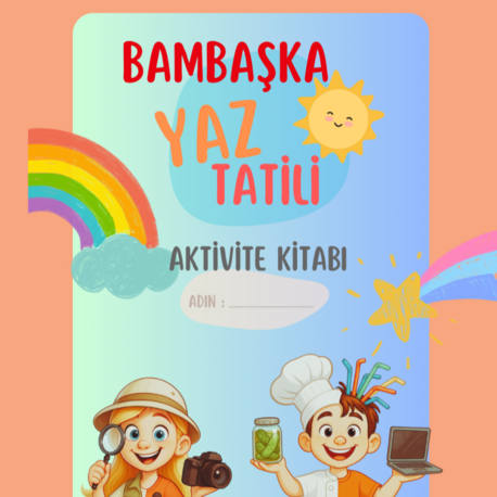 Bambaşka Yaz Tatili Aktivite Kitabı