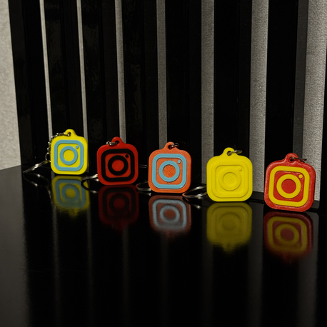 NFC İNSTAGRAM ANAHTARLIK 5li paket