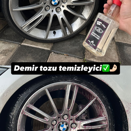 Demir tozu temizleme 