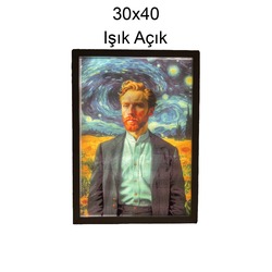 30x40 Kişiye Özel Led Box (Işıklı Tablo)