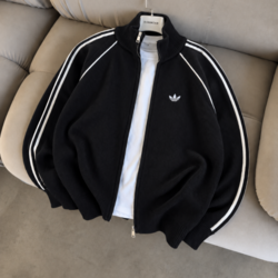 Adidas Tam Fermuar Triko Premium