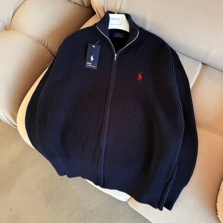 Ralph Lauren  Tam Fermuar Triko Premium