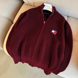 Tommy Hilfiger Tam Fermuar Triko Premium