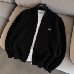 Calvin Klein Tam Fermuar Triko Premium