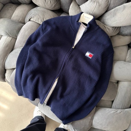 Tommy Hilfiger Tam Fermuar Triko Premium