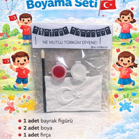 BAYRAK BOYAMA SETİ